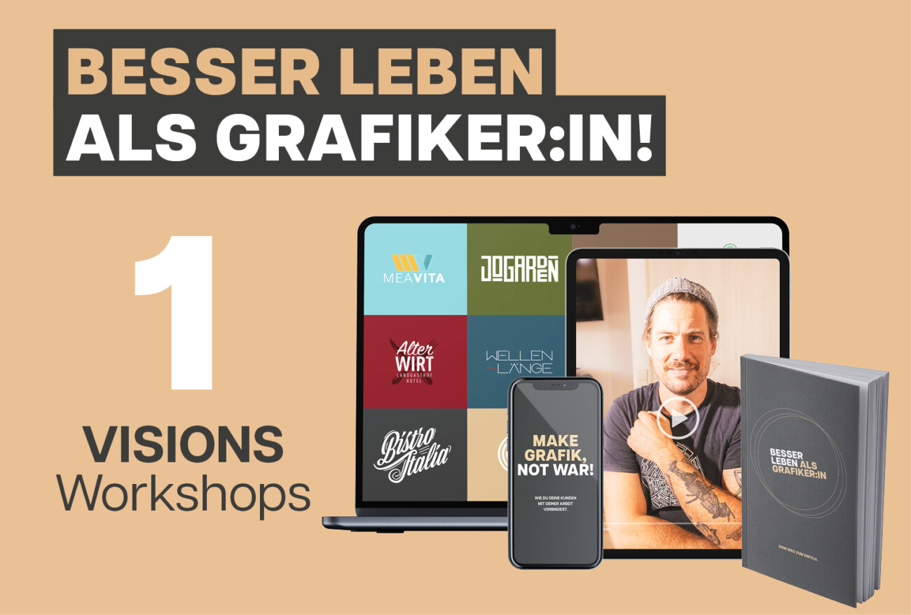 VISION Workshop Serie: Besser leben als Grafiker:in